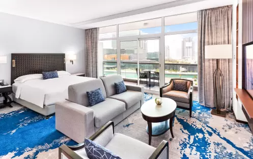 Sea view family room and sofa bed